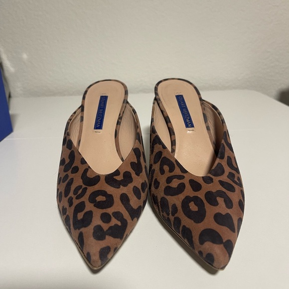 🐆Stuart Weitzman Cheetah Calf Hair Suede Heels • Size 7 • Rare Chic Print - Picture 10 of 10